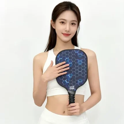 Selkk Model Era Core Customized Logo Carbon Fiber T700 Low-Density EVA Foam Pickleball Paddle 40 Holes Honeycomb Entertainment